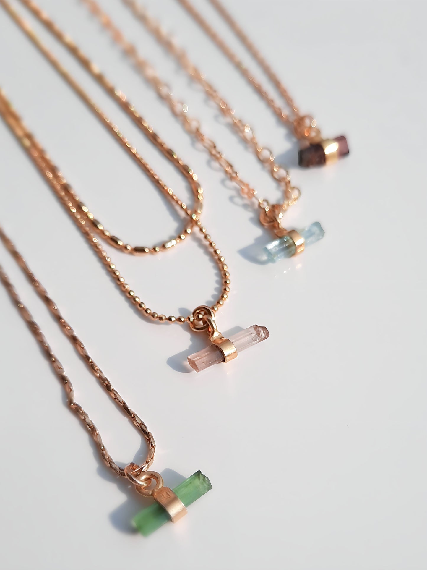 TOURMALINE necklaces