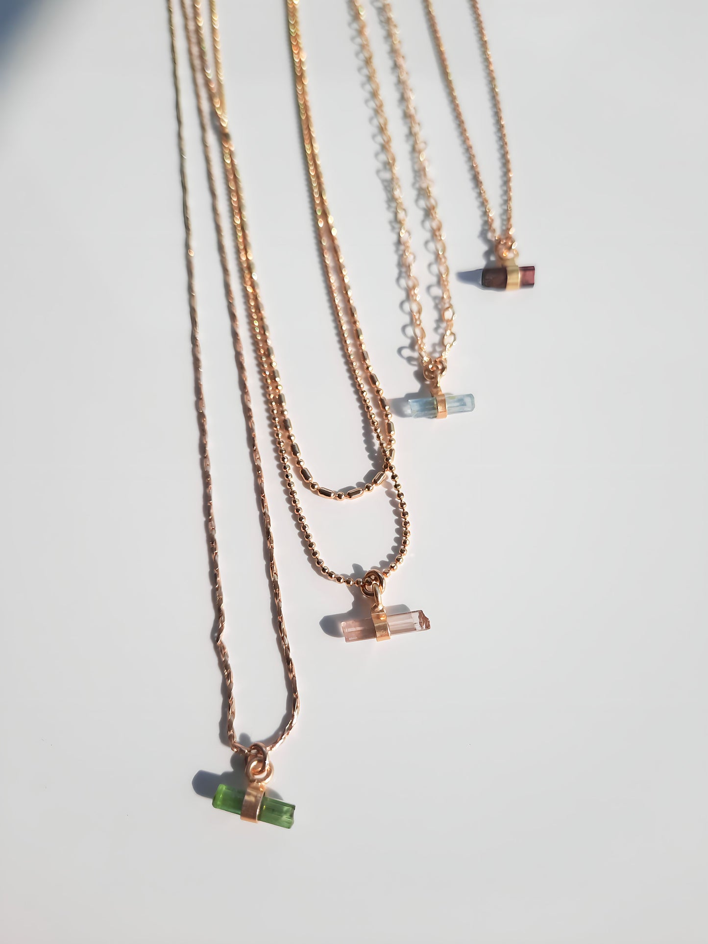 TOURMALINE necklaces