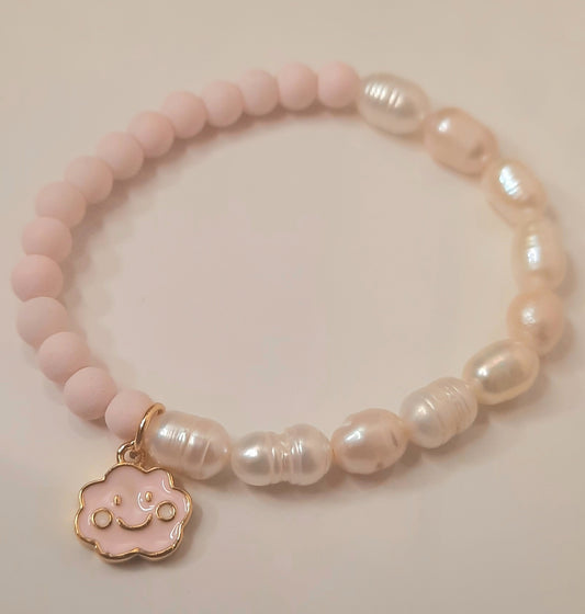 GIRLS PINK & PEARL CLOUD