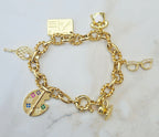 GRANDMAS ATTIC charm bracelet