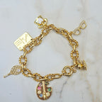 GRANDMAS ATTIC charm bracelet