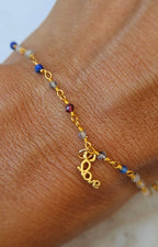 TINY beaded fluorite rosary